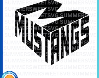 Mustangs SVG, Mustang svg, school pride, team spirit, cricut cut files, cutter file,eps dxf png pdf, sublimation, monogram, digital download
