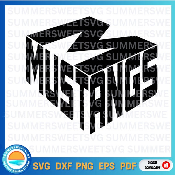 Mustangs SVG, Mustang svg, school pride, team spirit, cricut cut files, cutter file,eps dxf png pdf, sublimation, monogram, digital download