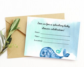Baby Shower Invite | Printable Baby Shower Invite | It's a Boy Baby Shower Invite | Baby Shower Invitation