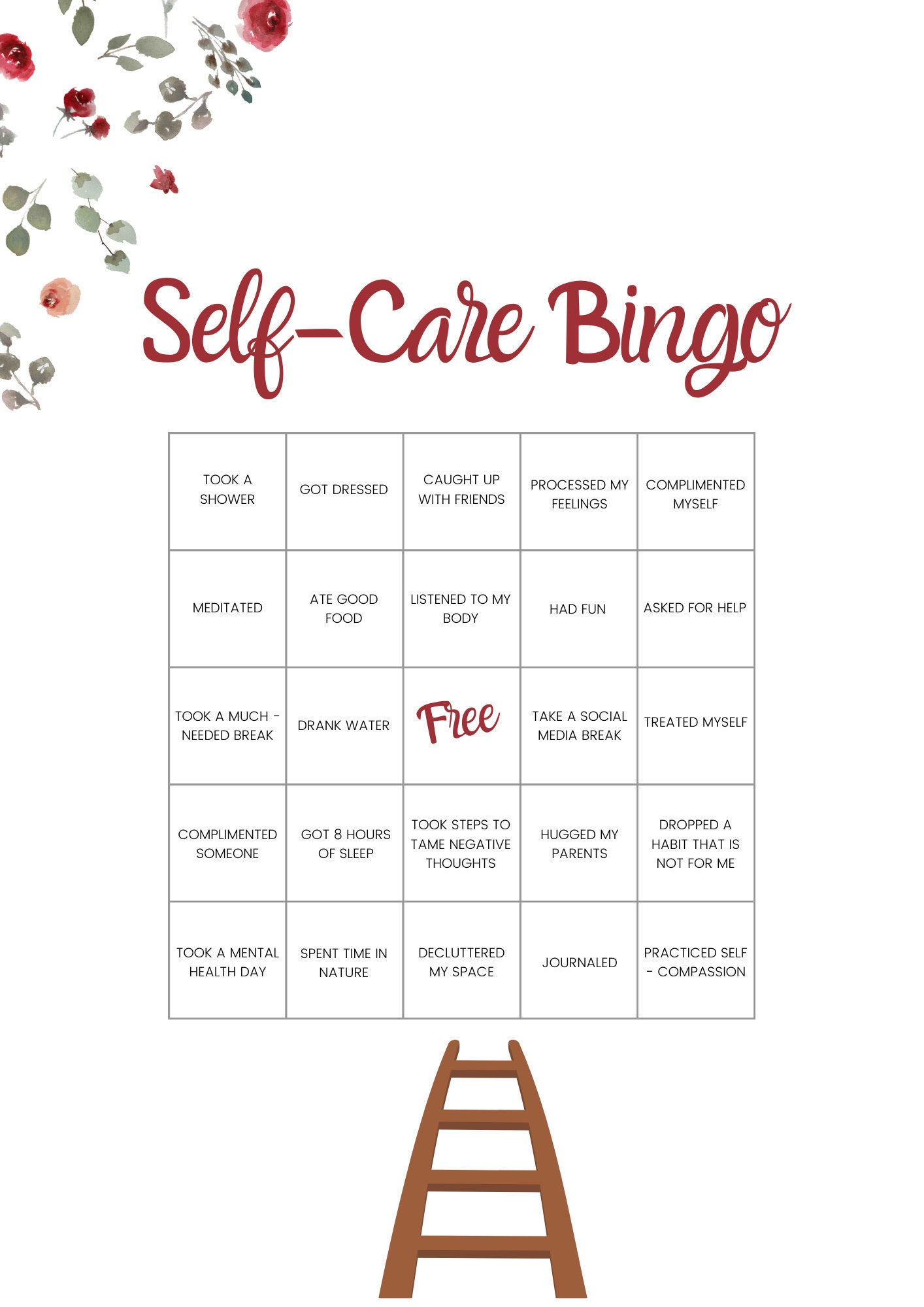Printable Self Care Journal Self Care Journal Happiness Etsy Printable Self Care Journal Self Care Journal Happiness Etsy