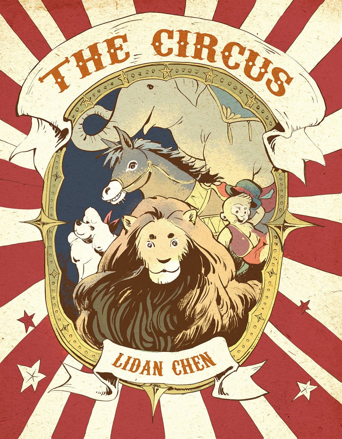 Mini comic book: The Circus | Etsy