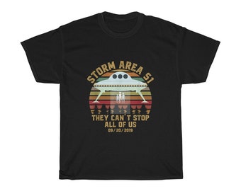 Storm Area 51 Alien Cotton Tee