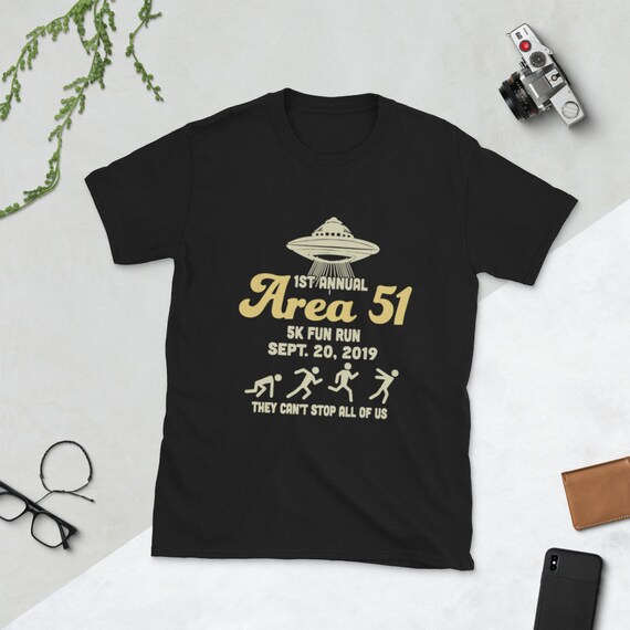 1ST Annual - Area 51 5k Fun Run - SEPT. 20, 2019 Tshirt