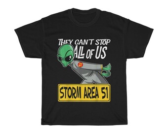 Storm Area 51 Alien Cotton Tee