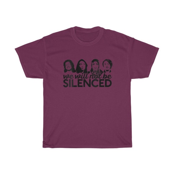 We Will Not Be Silenced The Squad Rashida Aoc Omar Meme Etsy We Will Not Be Silenced The Squad Rashida Aoc Omar Meme Etsy