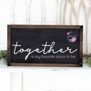 Together Is My Favorite Place To Be SVG | Couples SVG