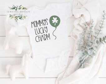 Mommy's Lucky Charm SVG | Baby St. Patrick's Day SVG