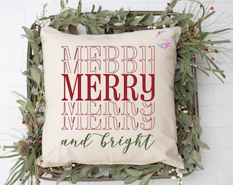 Merry and Bright SVG | Merry & Bright Printable | Christmas Cut File