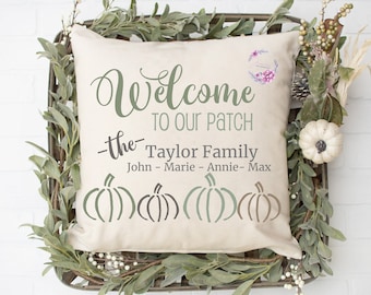 Welcome To Our Patch SVG file | DIY Personalized Fall Sign | Pumpkin Patch SVG