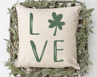 Día de San Patricio SVG / "Amor" con Shamrock SVG