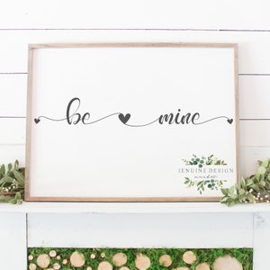 Wees de mijne SVG | Valentijnsdag-SVG