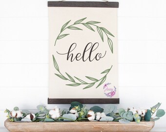 Hello SVG | Znak Hello | Dekoracja przedpokoju