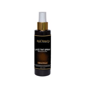 Dark Brown Lace Tint Spray for wigs | Walnut Brown for Dark Skin Tones