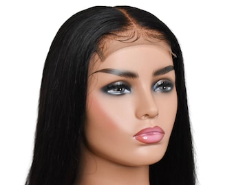 Straight Closure Wig