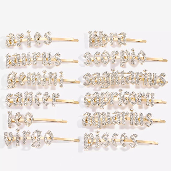 Zodiac Spring Clips Zodiac signs hair clips 60 photos - Astrologytoyou.com