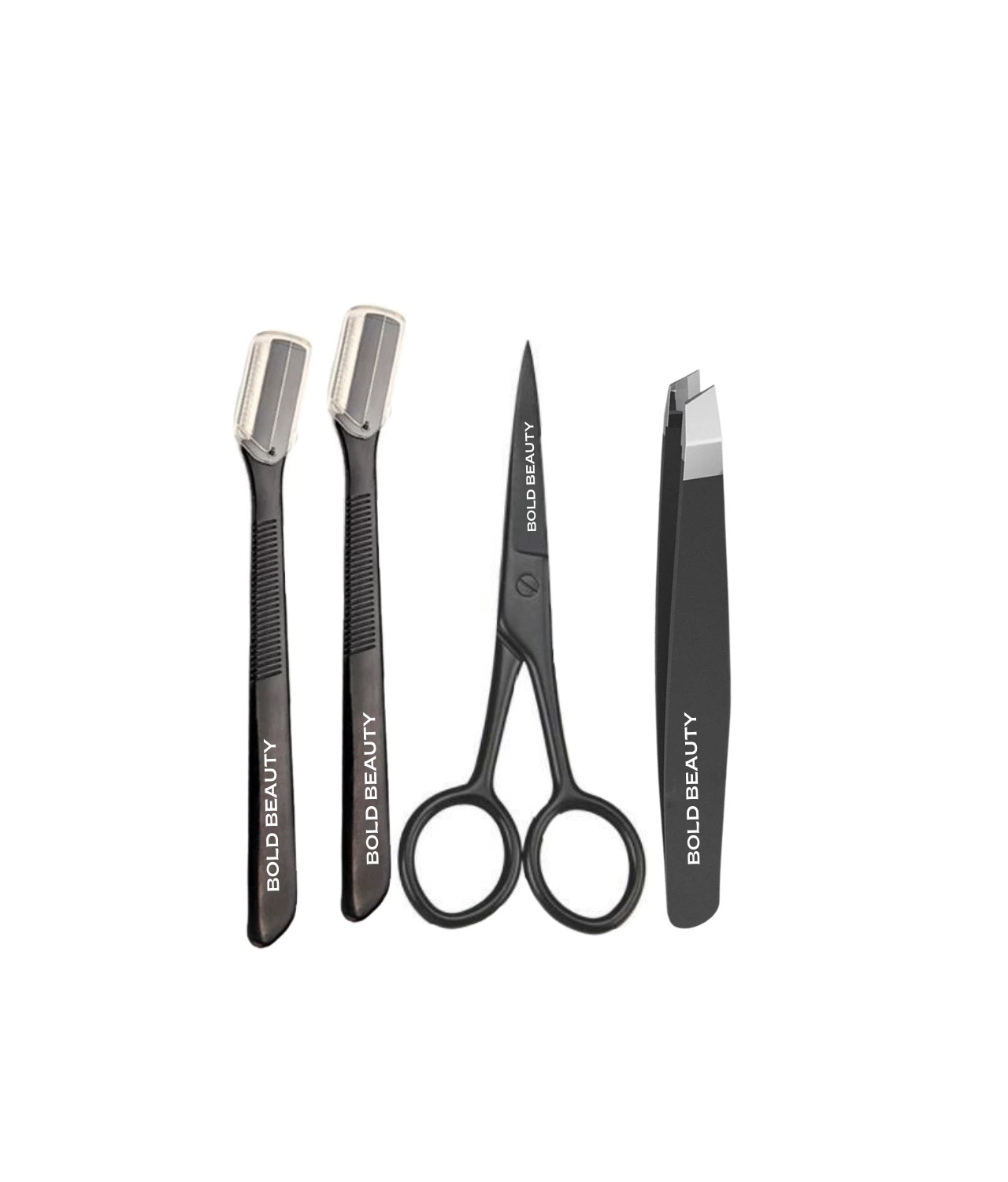 4 in 1 Custom Logo Wig pre-plucked Hairline Tweezers scissors Razors Lace  frontals Install cut lace Install Tools kit