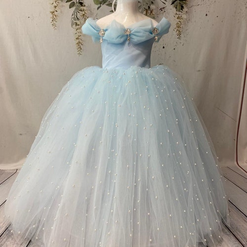 Cinderella Inspired Tutu Dress & Headhand - Etsy