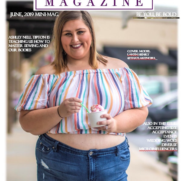 Bold Magazine, Mini-Mag de junio de 2019 – Copia física – Envío incluido (Cubierta alternativa)