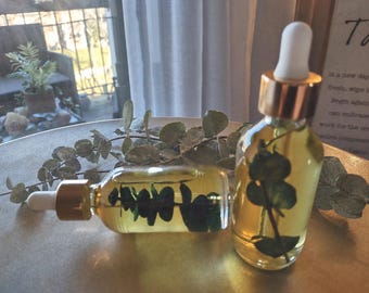 Eucalyptus Massage Oil with Jojoba, Avocado & Apricot Oils - Self-Care Gift