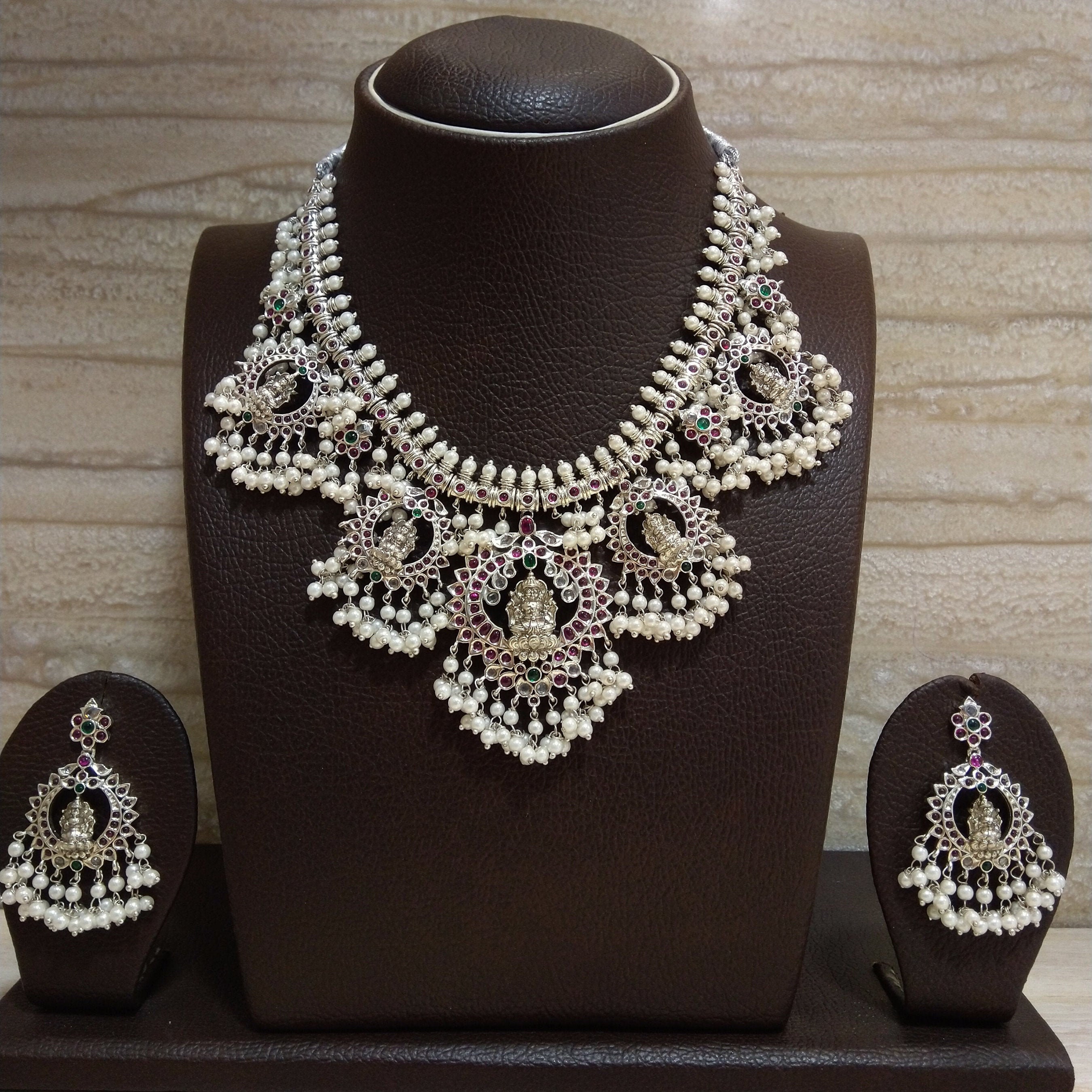 Oxidized Indian Jewelry Guttapusalu 