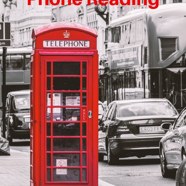 30-minute LIVE phone/voice reading ~~ Highly Skilled Reader!!