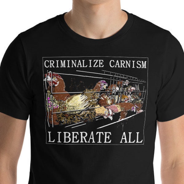 Criminalize Carnism Vegan Tee