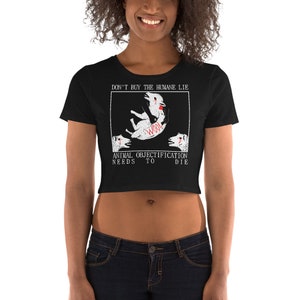 Cruel Wool Vegan Crop Top