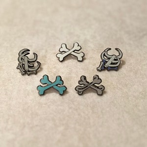 OSRS Inspired 5 Bone Pin Set