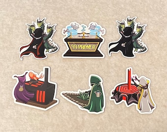 Imanes inspirados en OSRS + paquetes de imanes