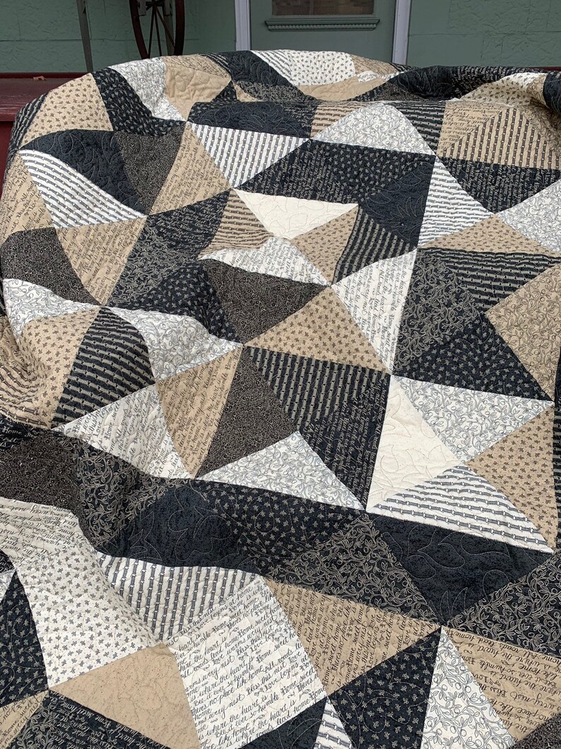 Hearthside Quilt Kit Home Fabric Collection Kathy Schmitz Etsy