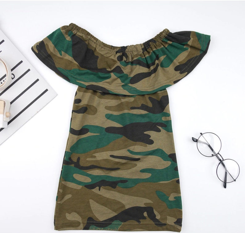 Baby clothes Baby girl dresses Baby girl dresses special occasion Baby girl clothes Army Camouflage Print Baby girl outfits