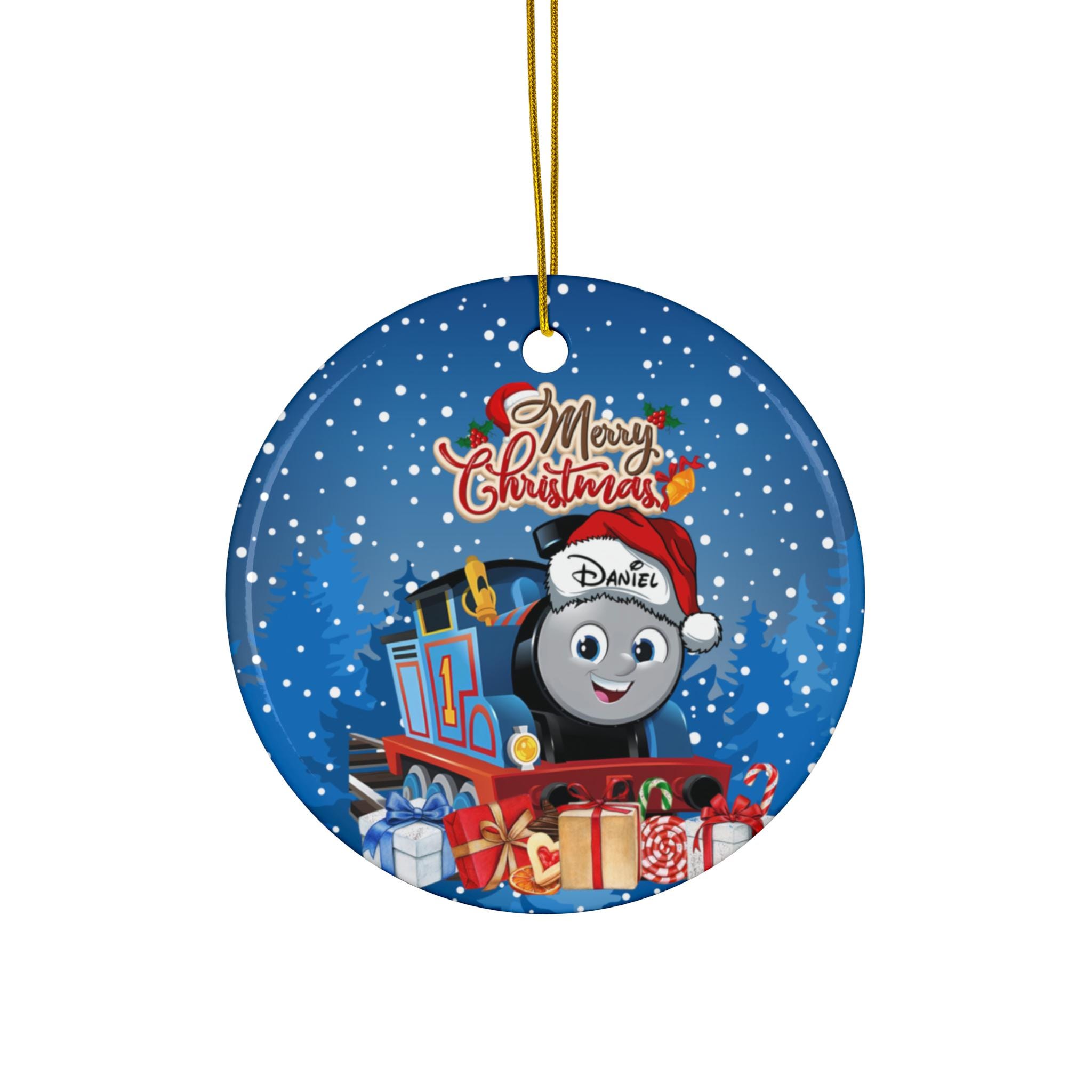 Personalized Thomas Christmas Ornament, Thomas-train Ornament Gift ...