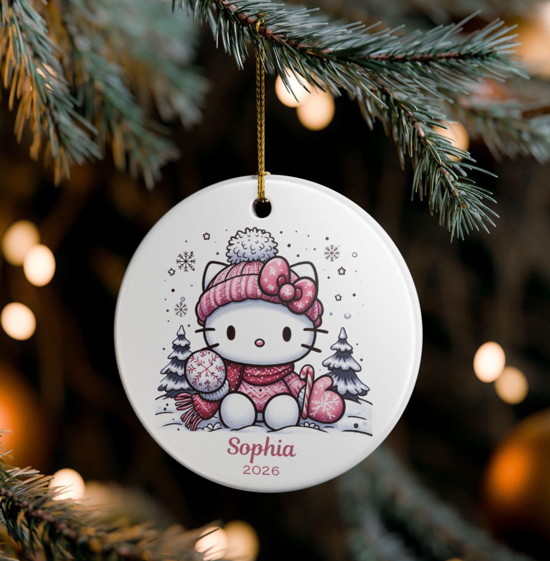 Hello Kittys Christmas Ornaments - Etsy