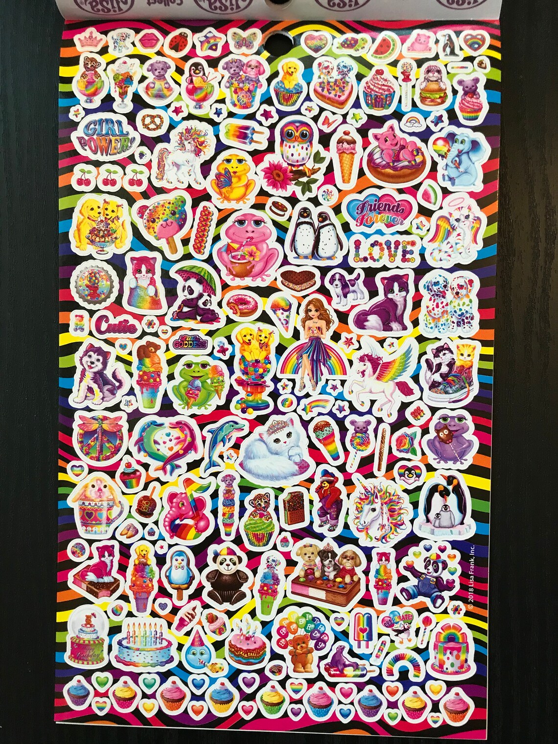 Lisa Frank Sticker Book Over 600 Stickers Lisa Frank Lisa Etsy