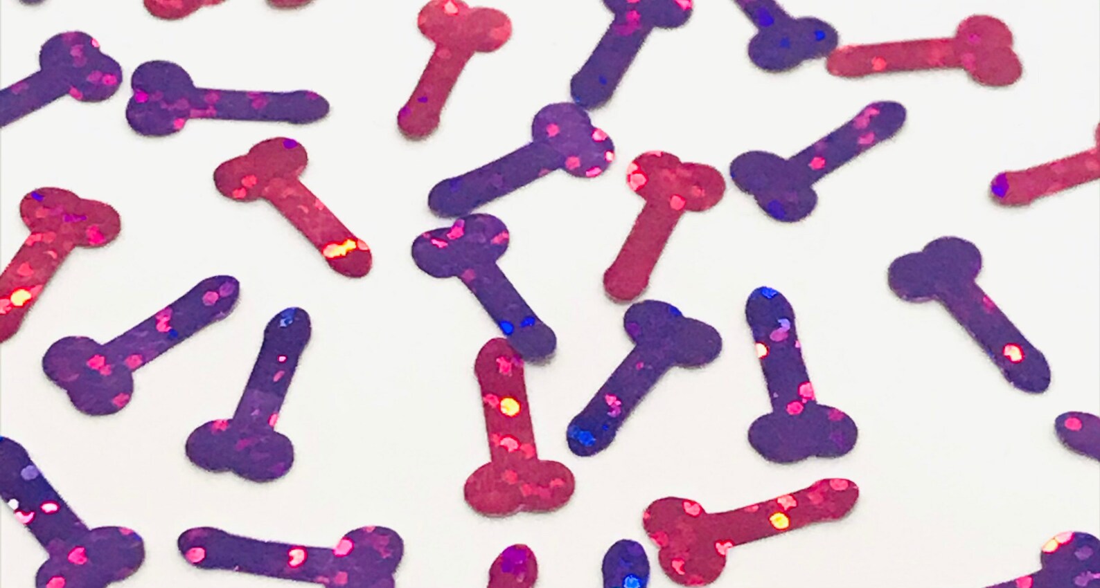 Penis Confetti Foil Confetti Valentines Confetti | Etsy