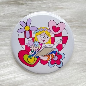 Lizzie Mcguire 1.5” Pin Back Button