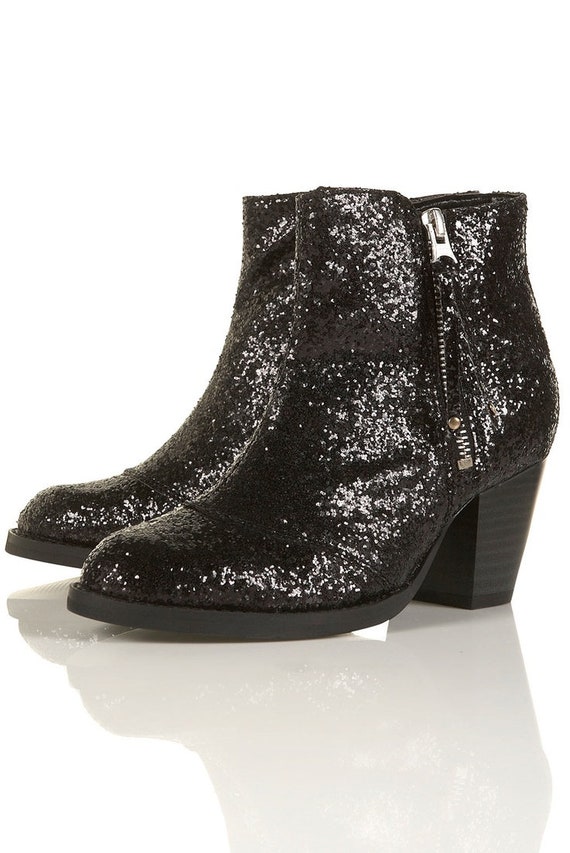 Topshop 2025 glitter boots