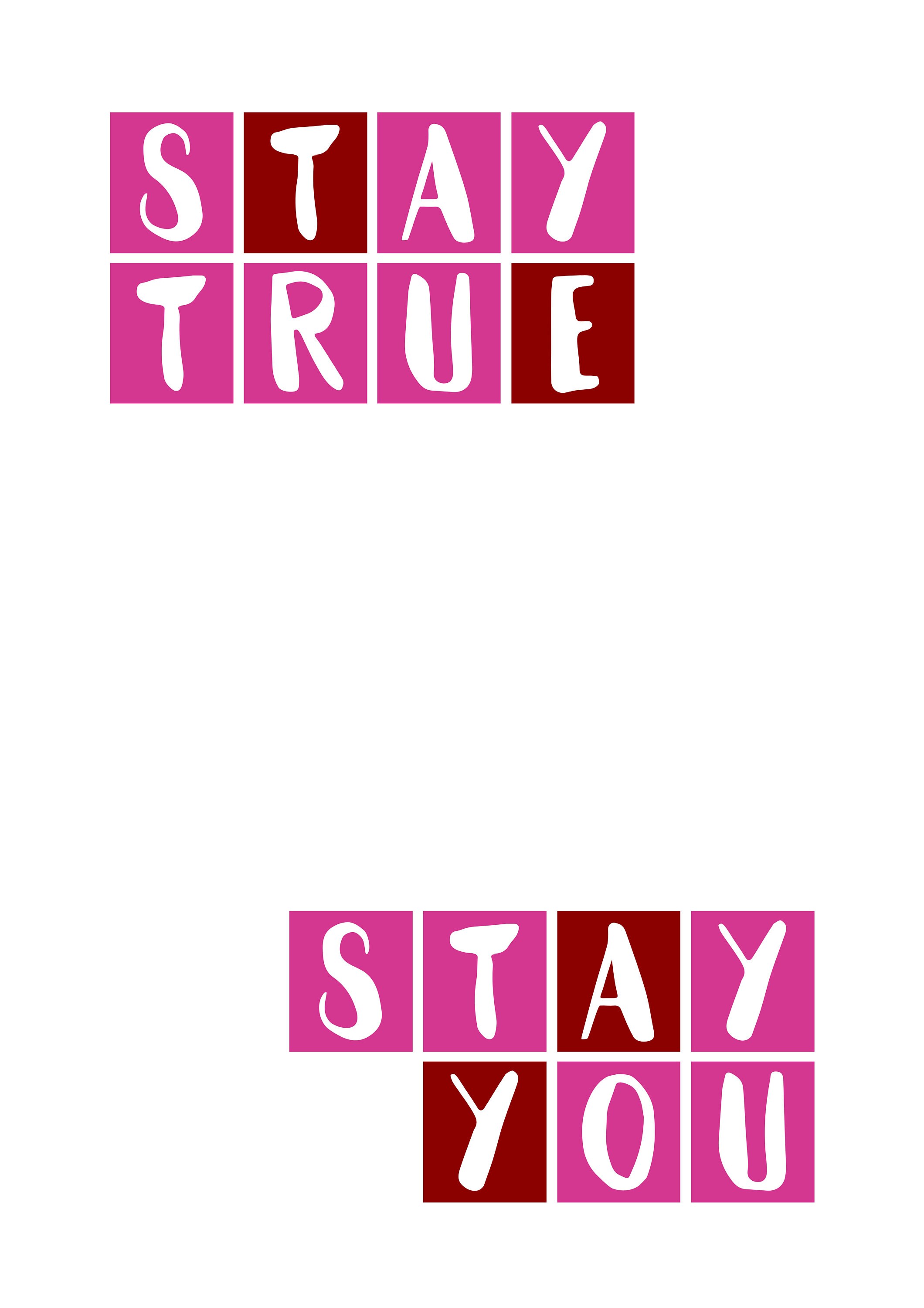 Motivational Quotes Wall Art Hallway Decor Stay You Etsy