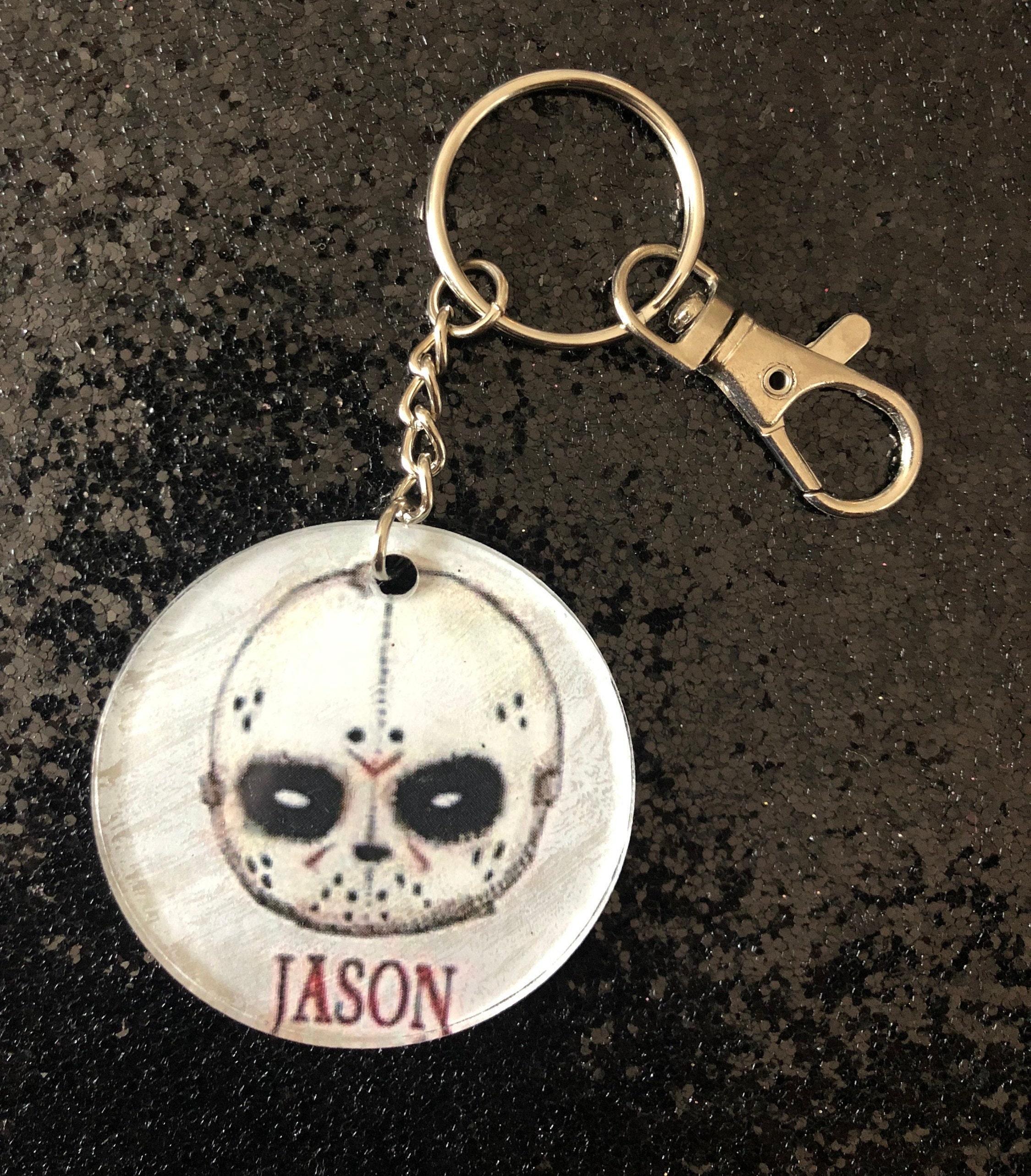 Horror Movie Keychains Freddy Jason Chucky Pinhead Etsy UK