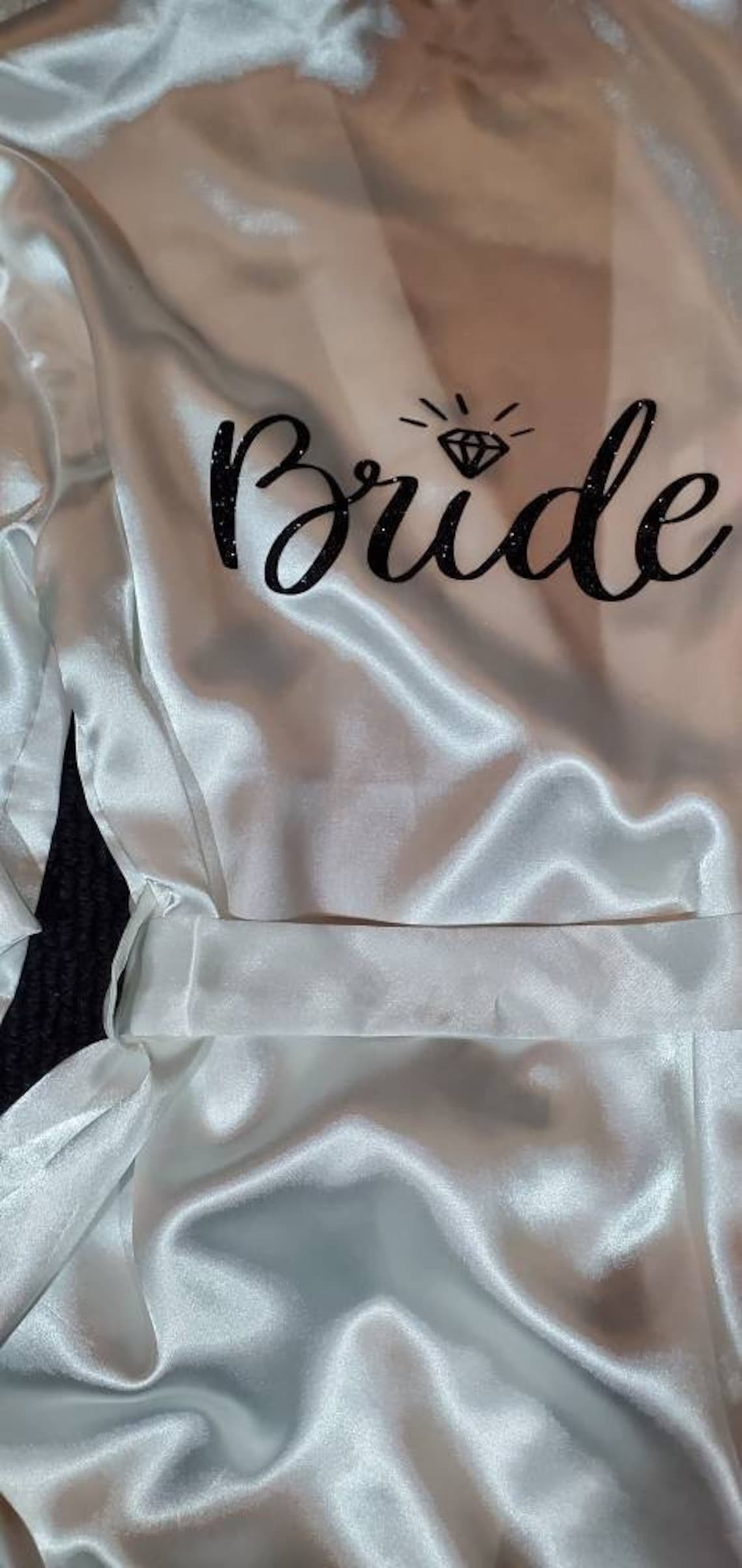 Bride Robe Mrs Robe Wedding Robe Bridesmaid Robe Satin Etsy