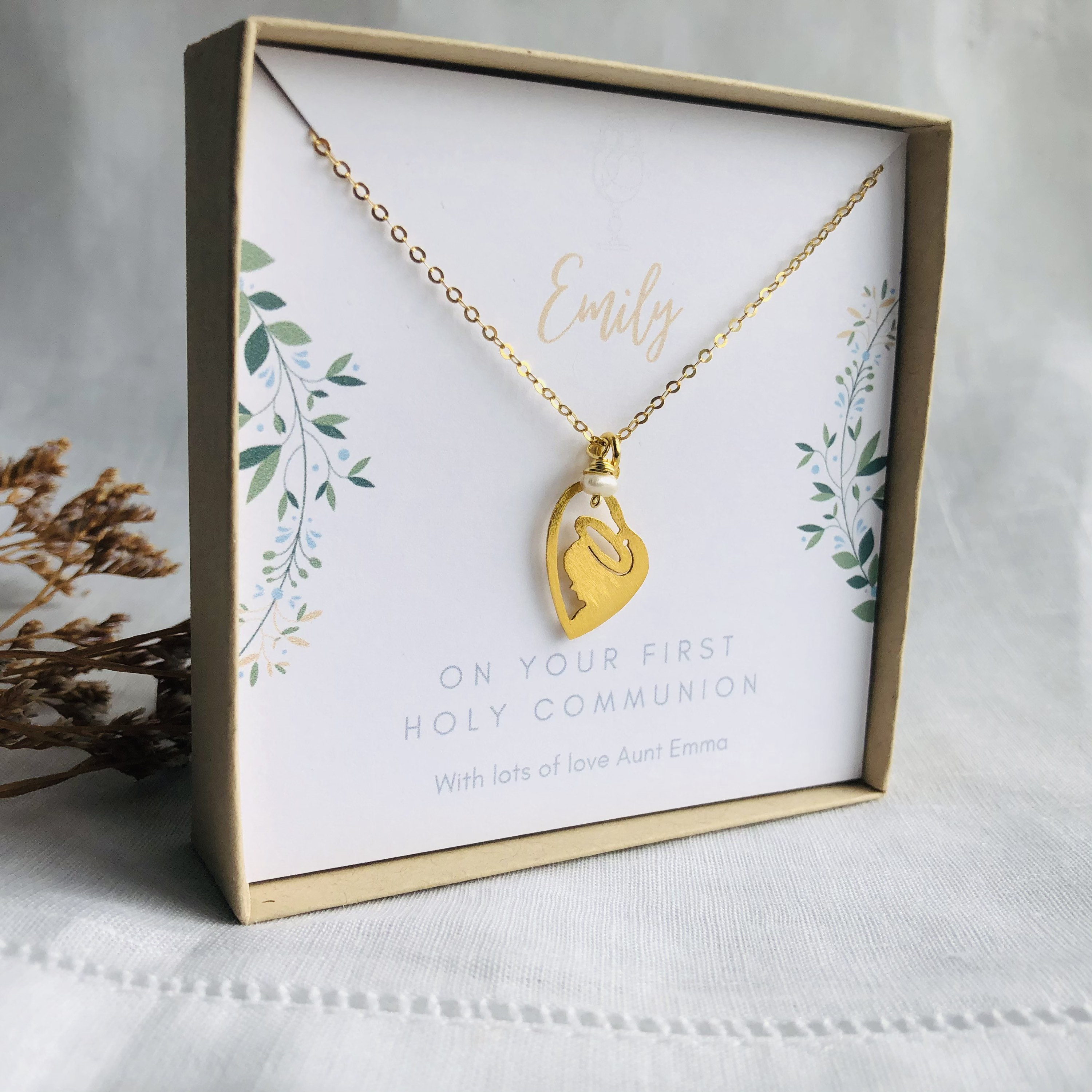 Holy Communion Gift for Girl First Communion Gifts Etsy