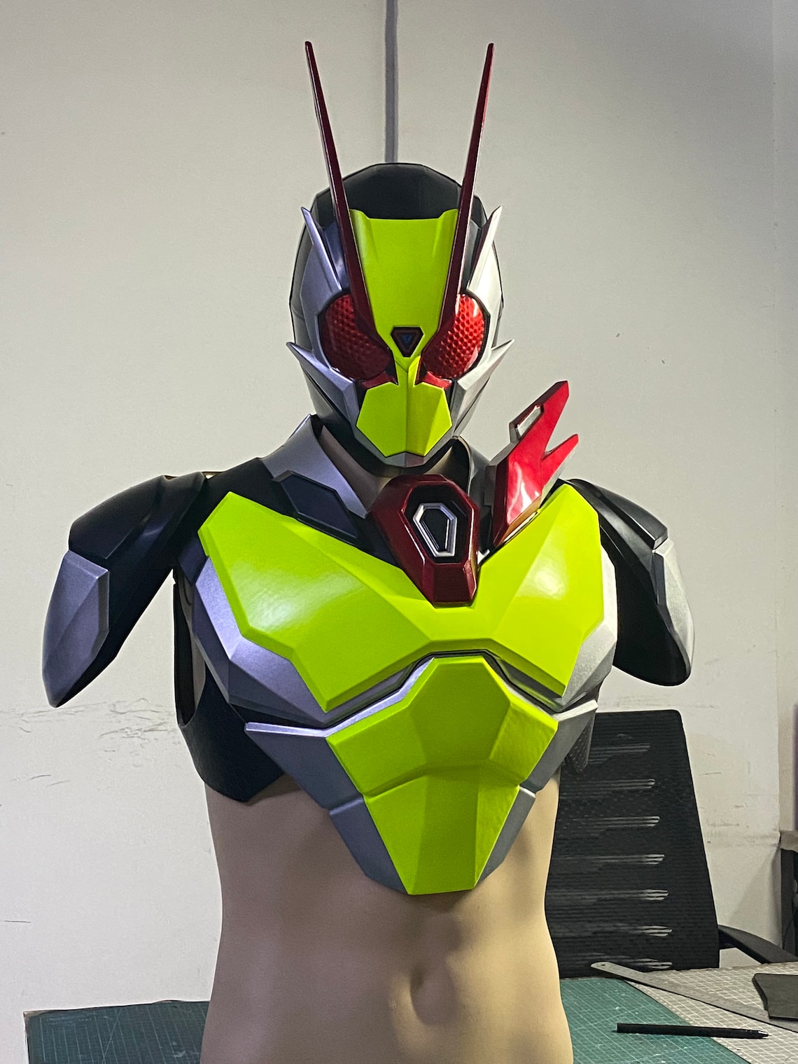 Kamen Rider zero two Helmet | Etsy