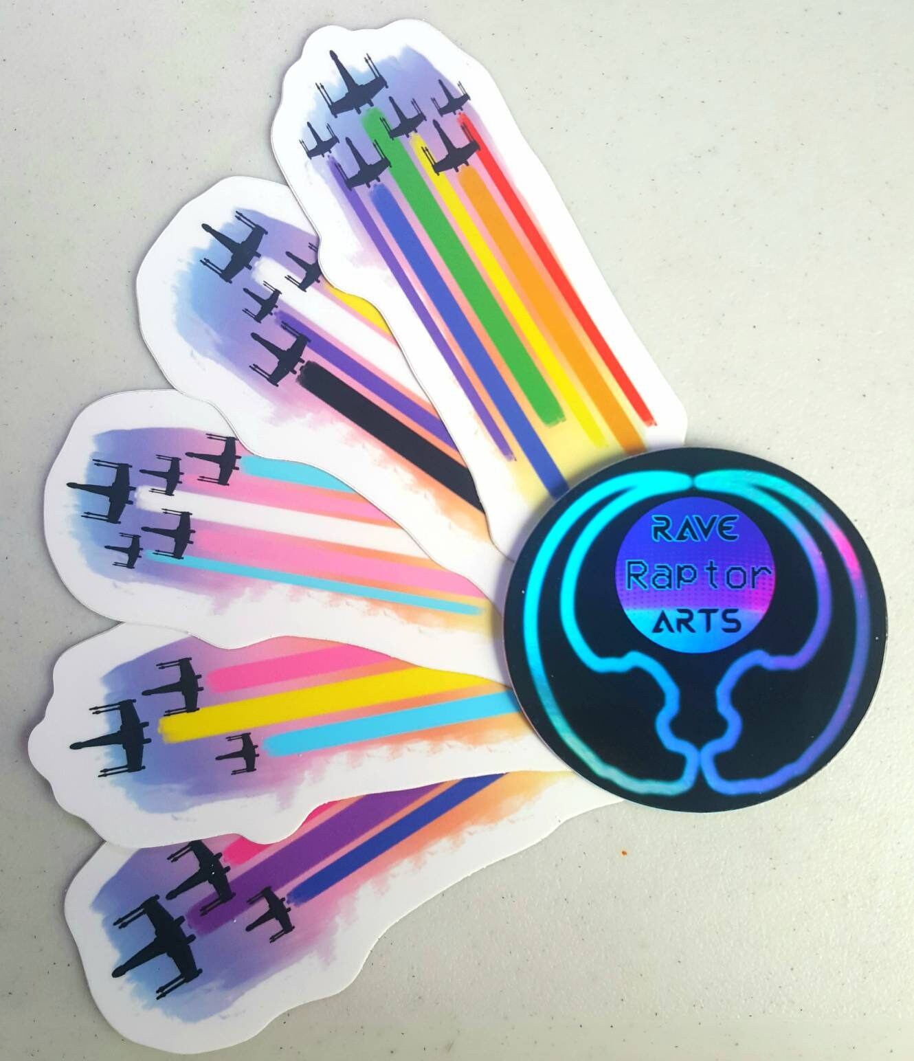 X-Wing Pride Stickers