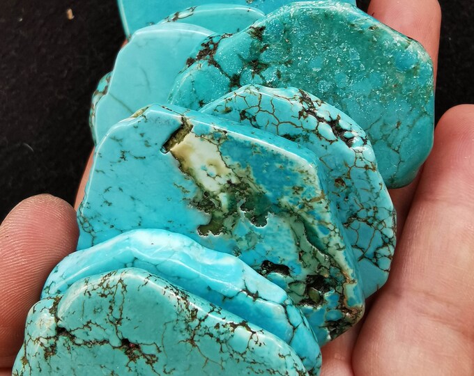 100 Carat Natural Turquoise Gemstone, Turquoise Cabochontibetan