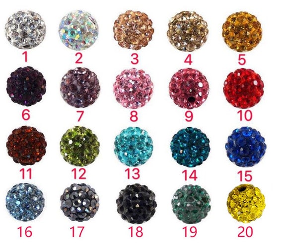 Pave beads cheap for sale