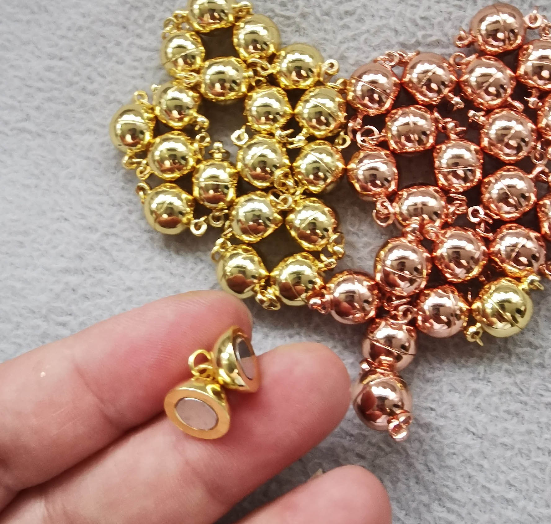 2loops 10pcs Strong Claspjewelry Clasps 18k Gold Etsy UK