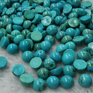 12pcs  marble Turquoise Cabochons blue green  Gemstone 4mm 24mm, disc Round Cabochon Loose Gemstone Cabs ring beads focal diy no drilled