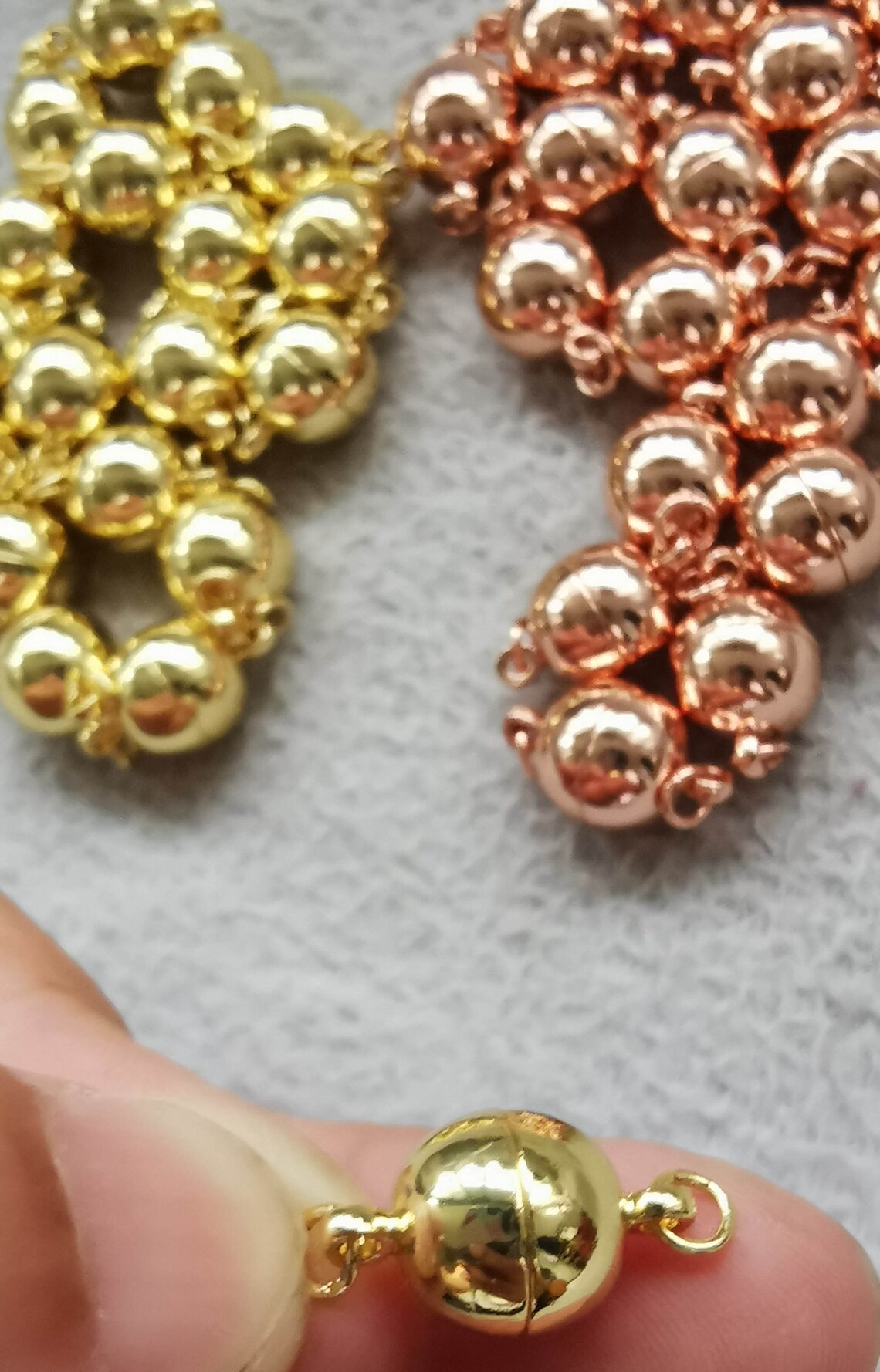 2loops 10pcs Strong Claspjewelry Clasps 18k Gold Etsy UK