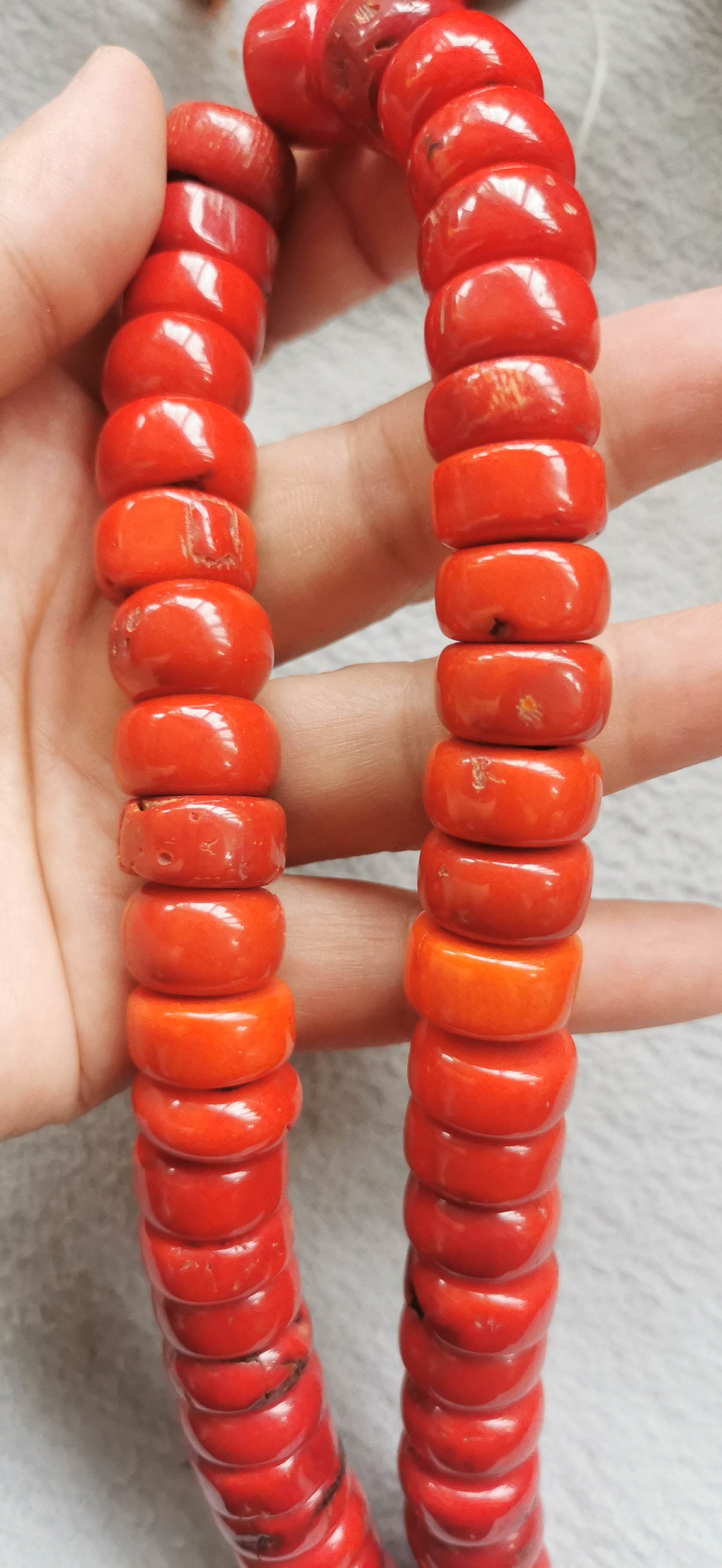 Real coral shop beads