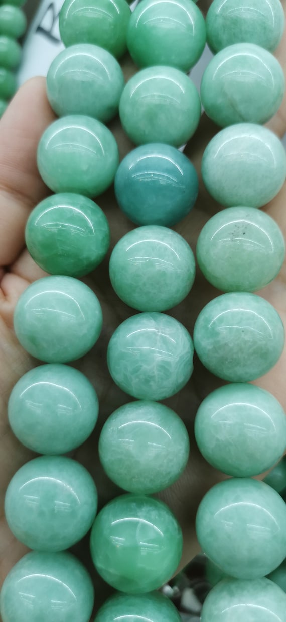 Natural Burma Jadeite Jade Round Beads 15.5 Burmese 4mm 6mm 8mm